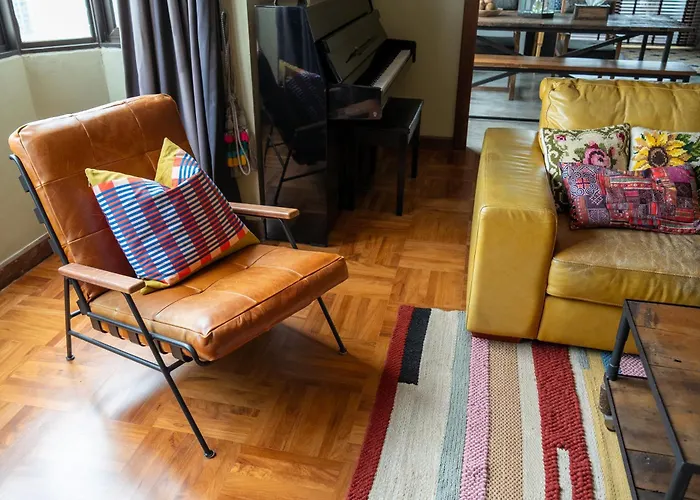 Peony Rustic Sukhumvit, Nana Bts 公寓 曼谷